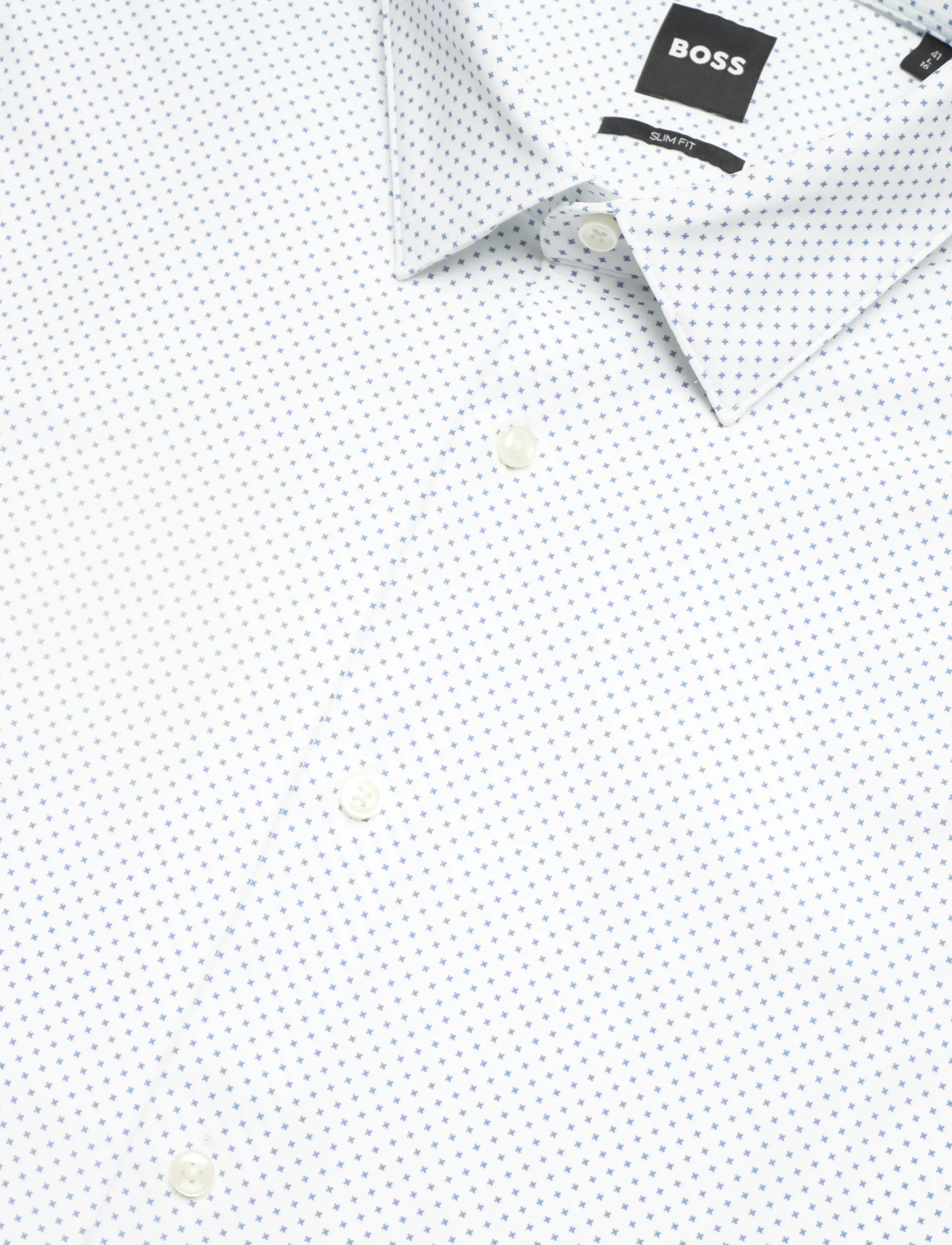 BOSS - P-HANK-S-K-261 - kostymskjortor - white - 3