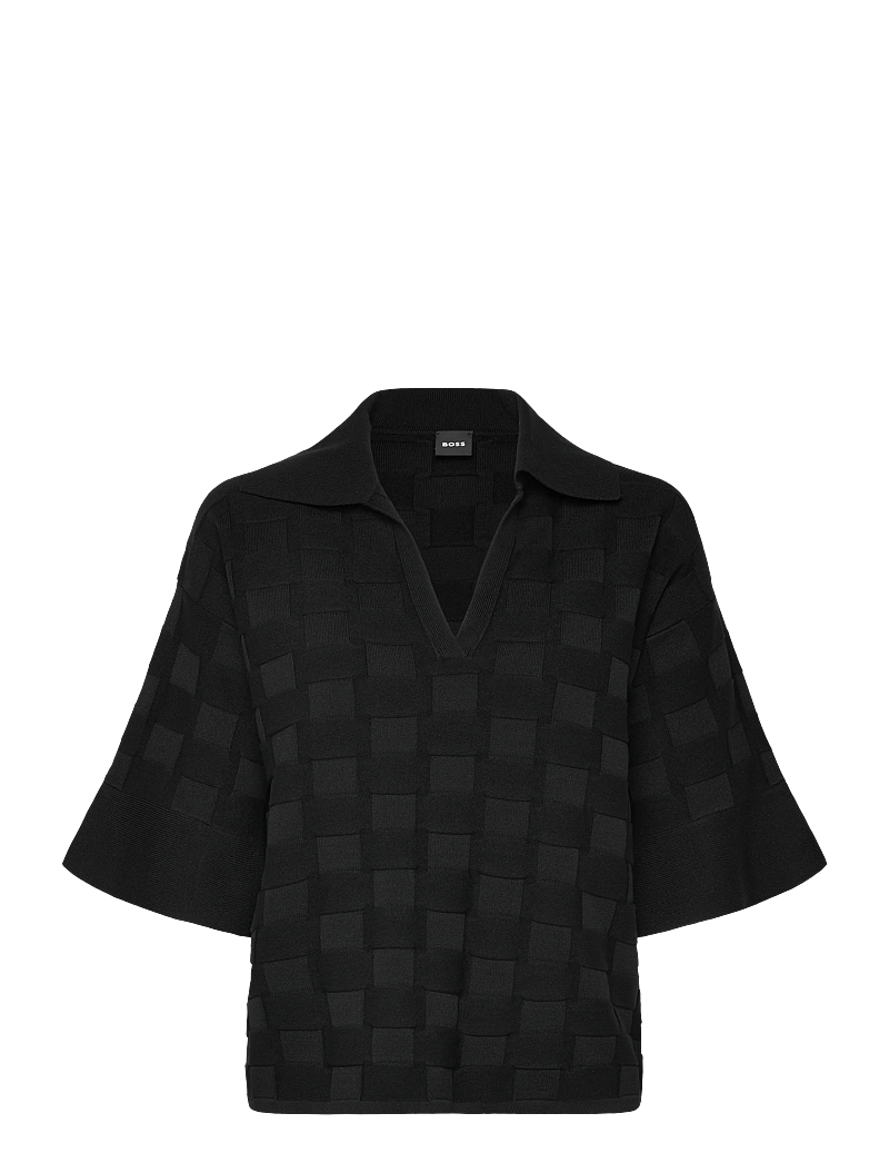 BOSS - Fapavero - poloshirts - black - 1