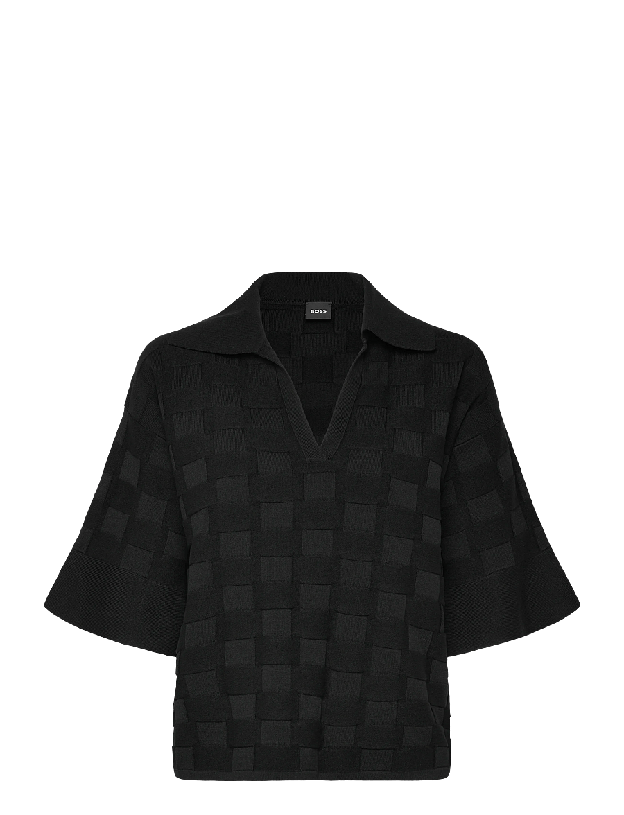 BOSS - Fapavero - poloshirts - black - 1