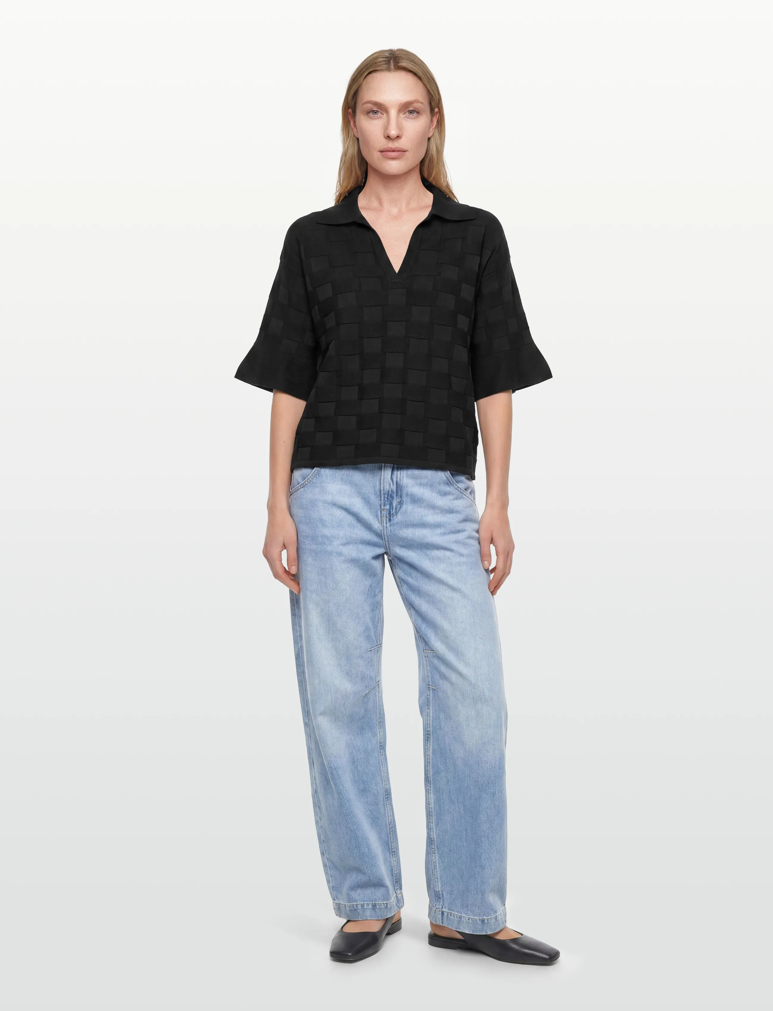 BOSS Fapavero, M, Black, T-Shirts Og Toppe > Poloer, Dame