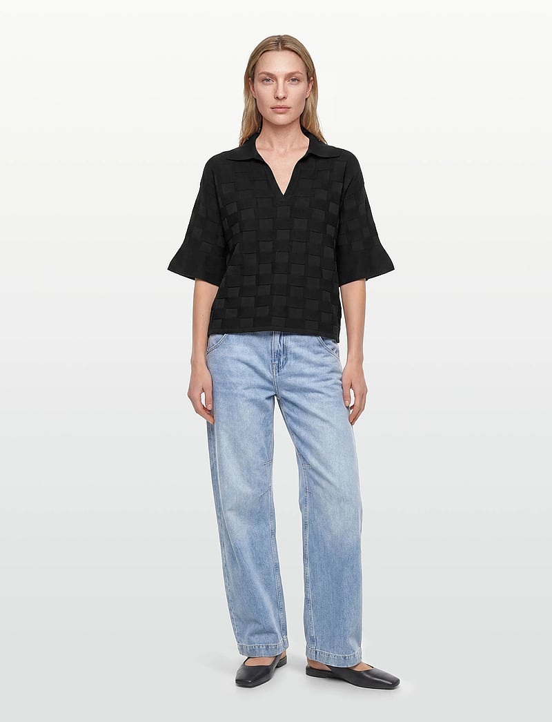 BOSS - Fapavero - poloshirts - black - 0