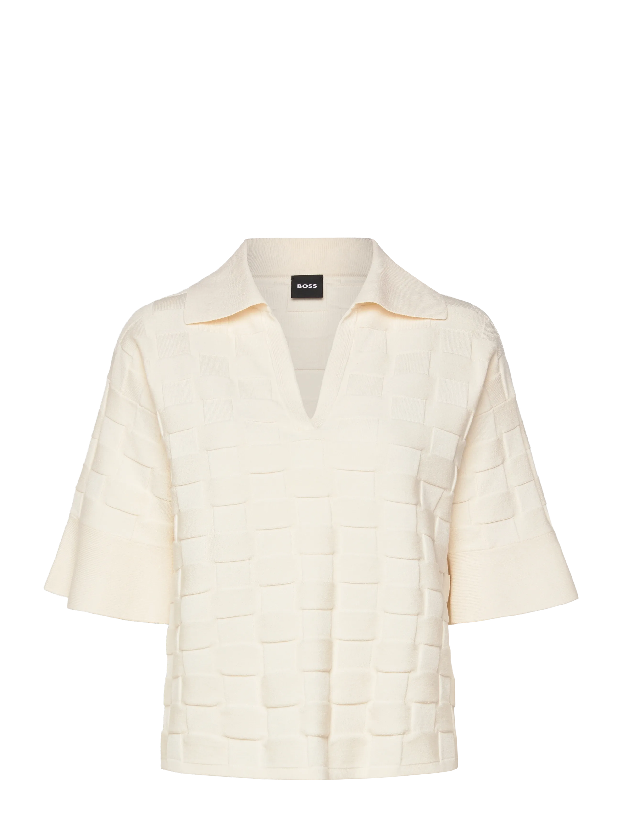 BOSS Fapavero - T-shirts & Toppe - OPEN WHITE / cream