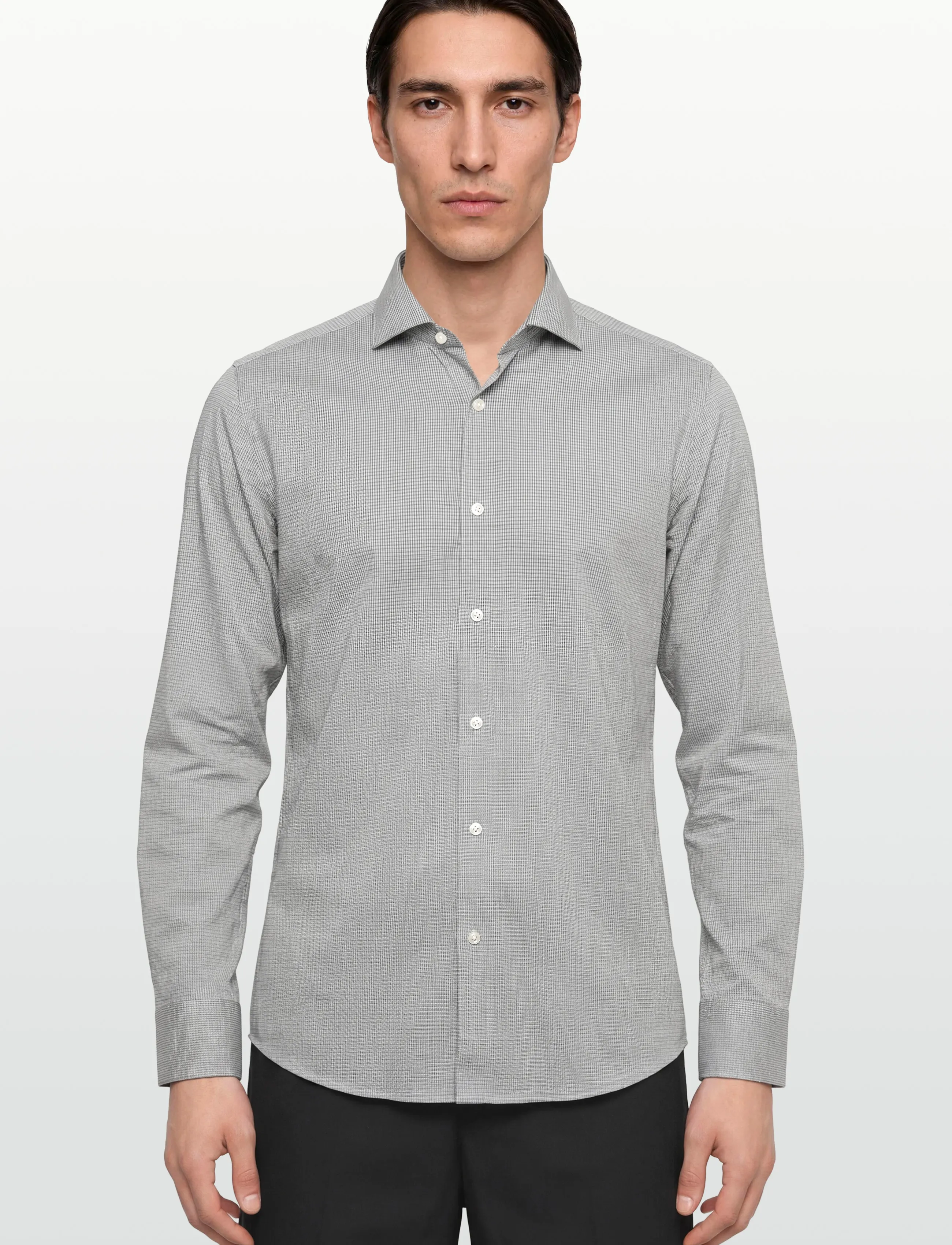 BOSS - P-HANK-SP-261 - business skjortor - black - 3