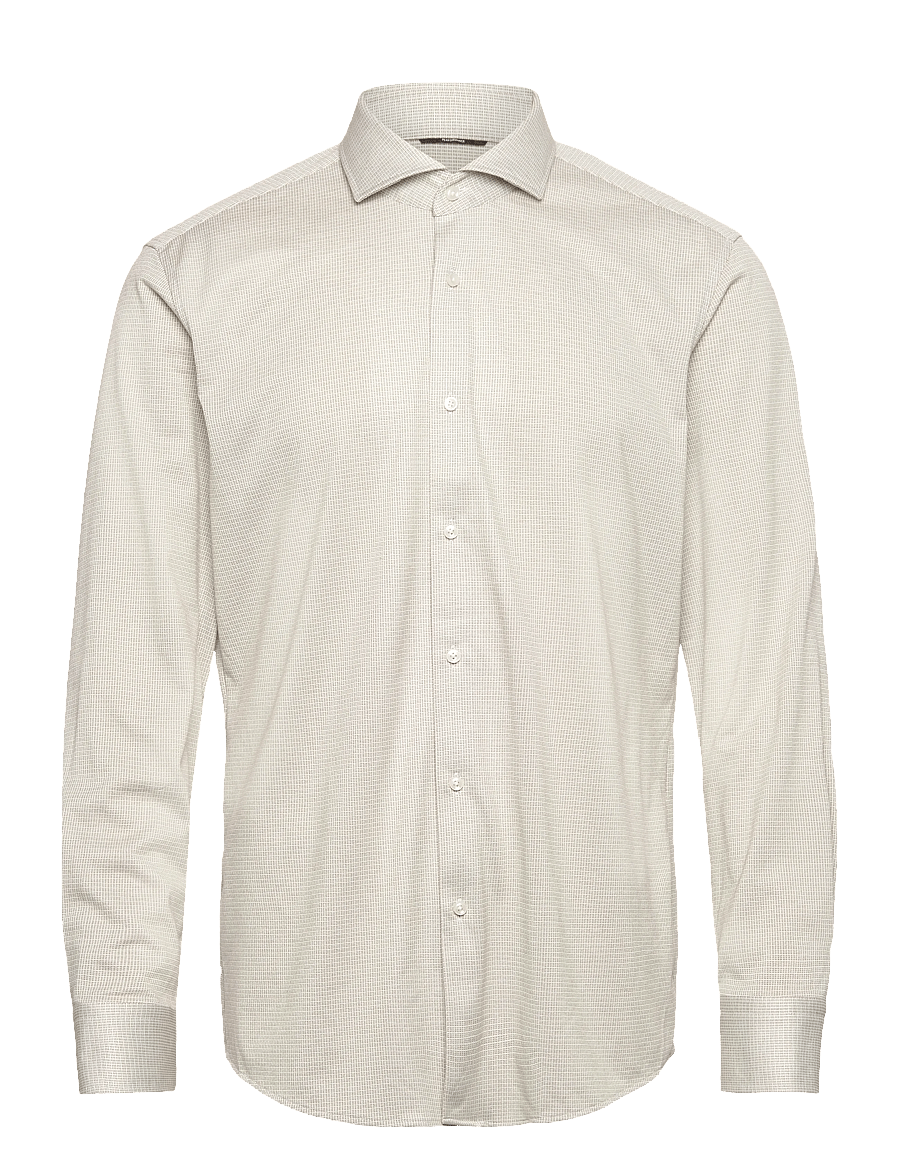 BOSS - P-HANK-SP-261 - formelle hemden - dark beige - 0