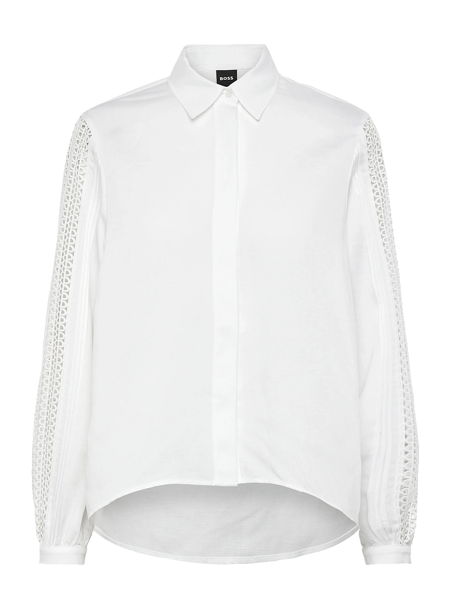 BOSS - Badora - langärmlige hemden - white - 0