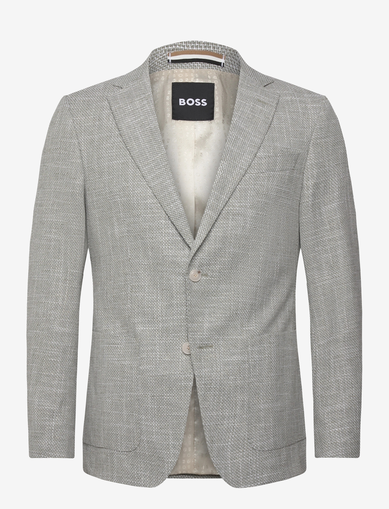 BOSS - H-Hutson-2PP-253 - Ühe rinnatisega pintsakud - open green - 0