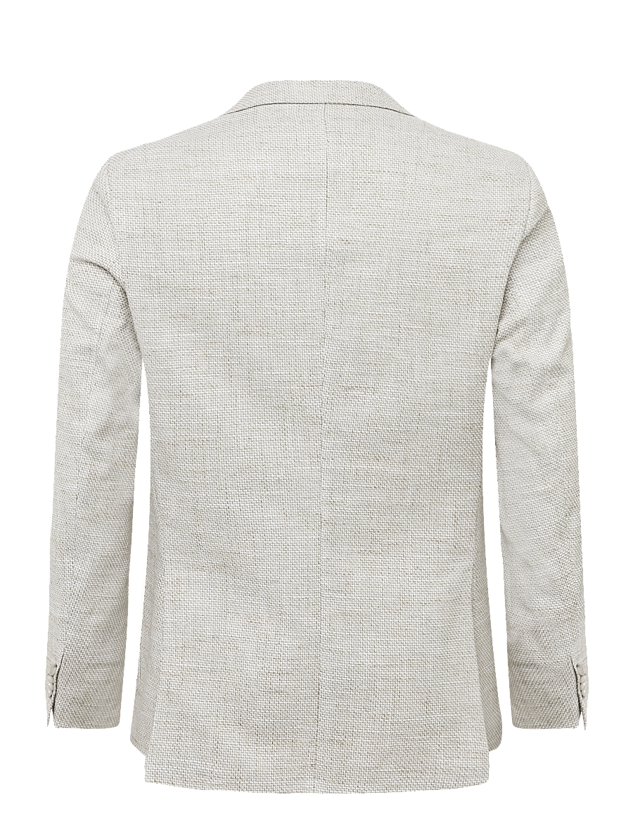 BOSS - H-Hutson-2PP-253 - enkelknäppta kavajer - open white - 1