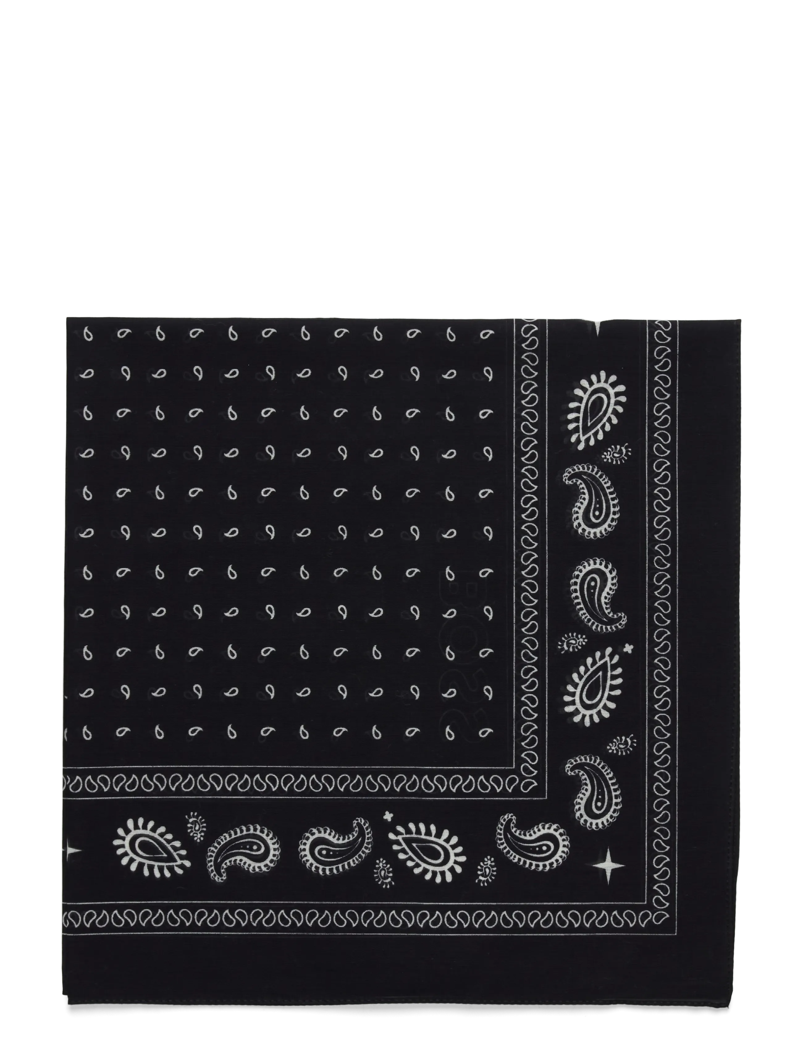 BOSS Lorice_55*55 - Tørklæder - BLACK / black