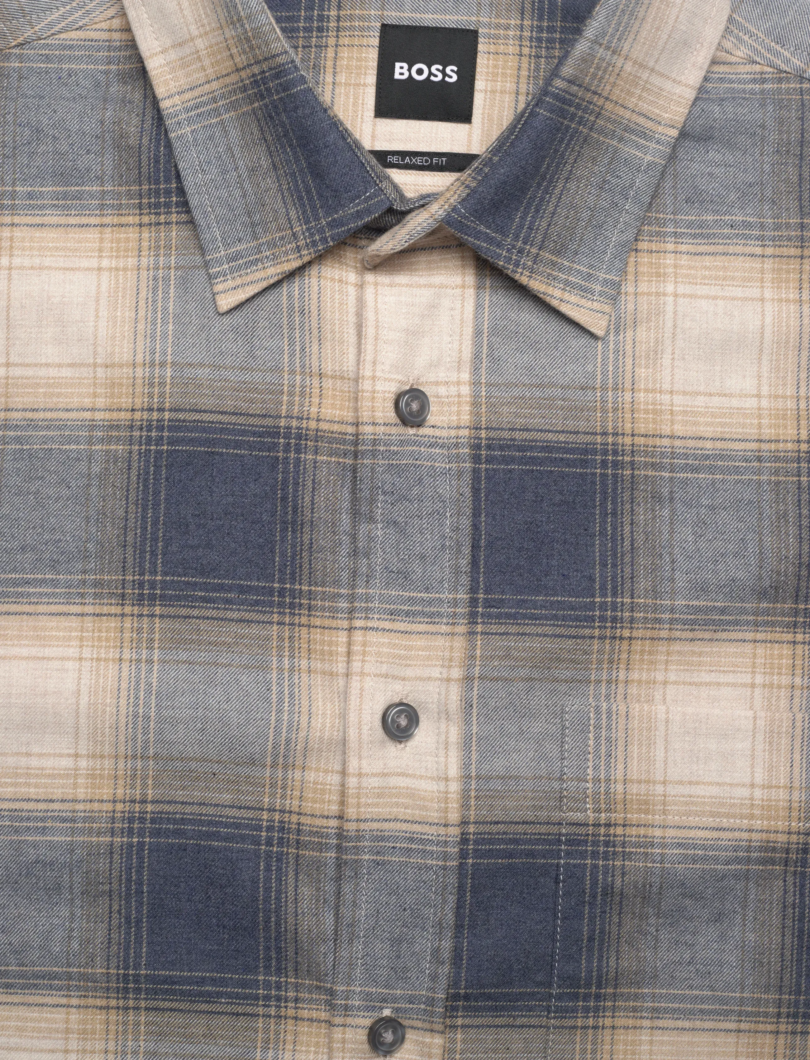 BOSS - H-OWENL-K-P-261 - karierte hemden - open blue - 2