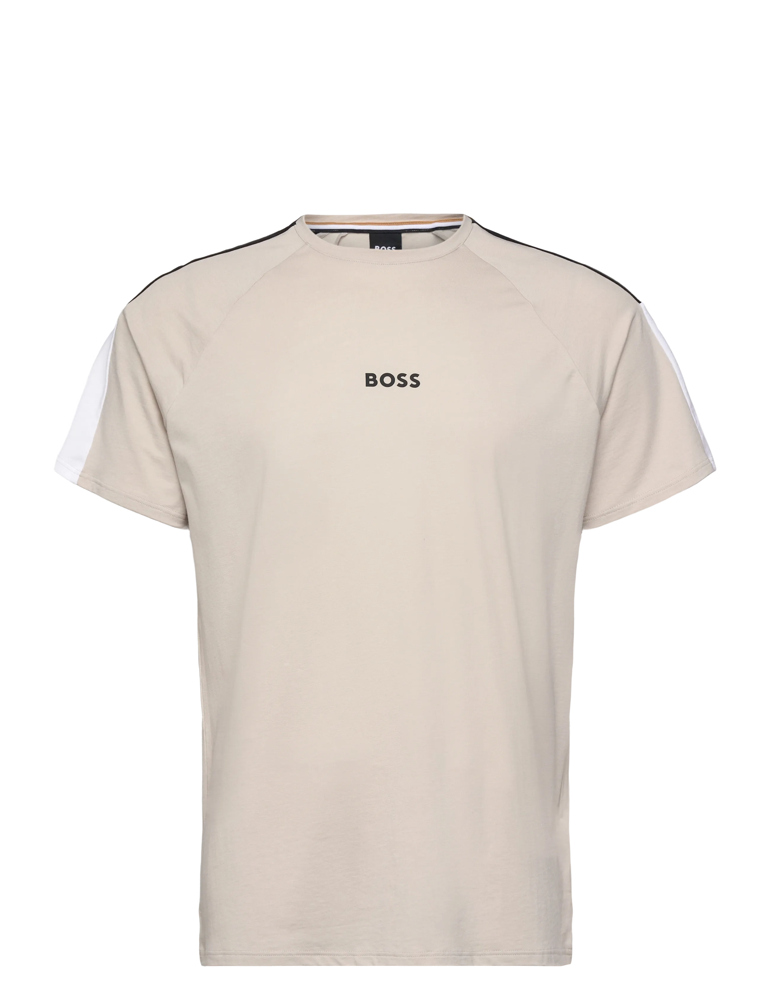 BOSS Balance T-Shirt RN - T-shirts - OPEN GREY / cream
