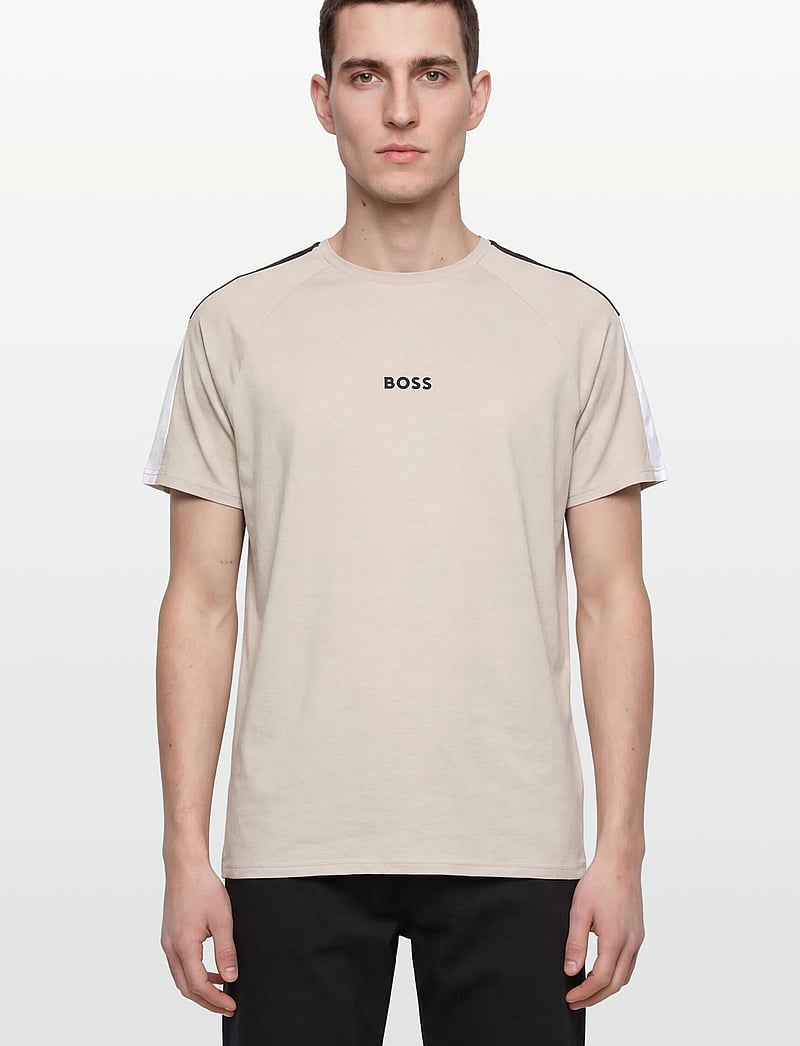 BOSS - Balance T-Shirt RN - kurzärmelig - open grey - 3