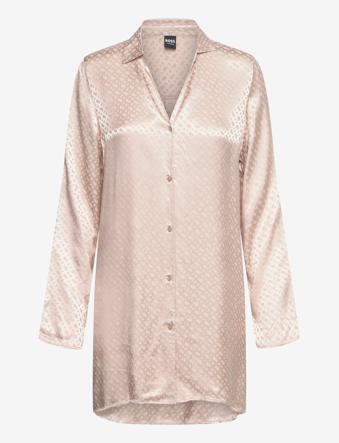BOSS - B Monogram_Nightie L - overdele - light beige - 0