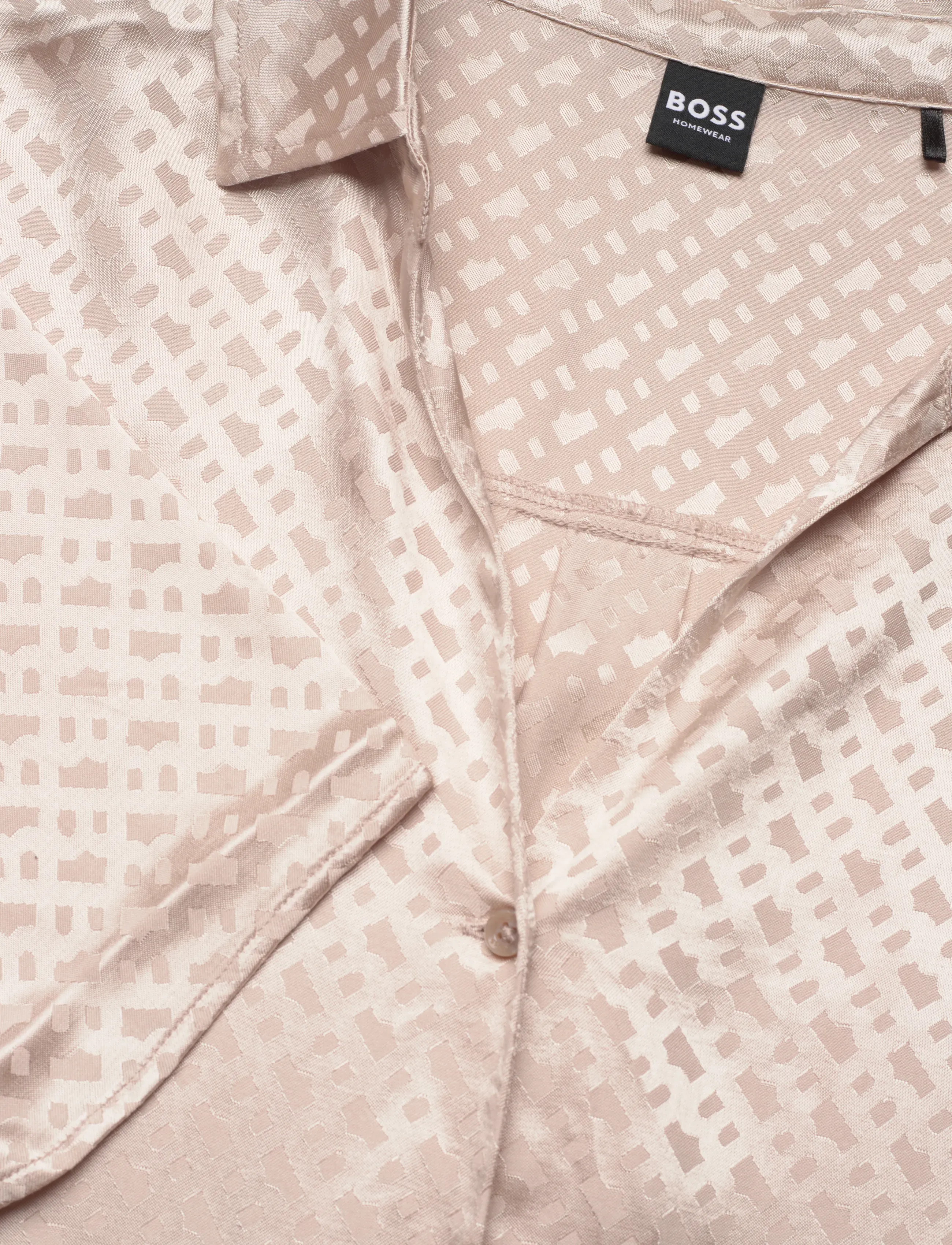 BOSS - B Monogram_Nightie L - light beige - 2
