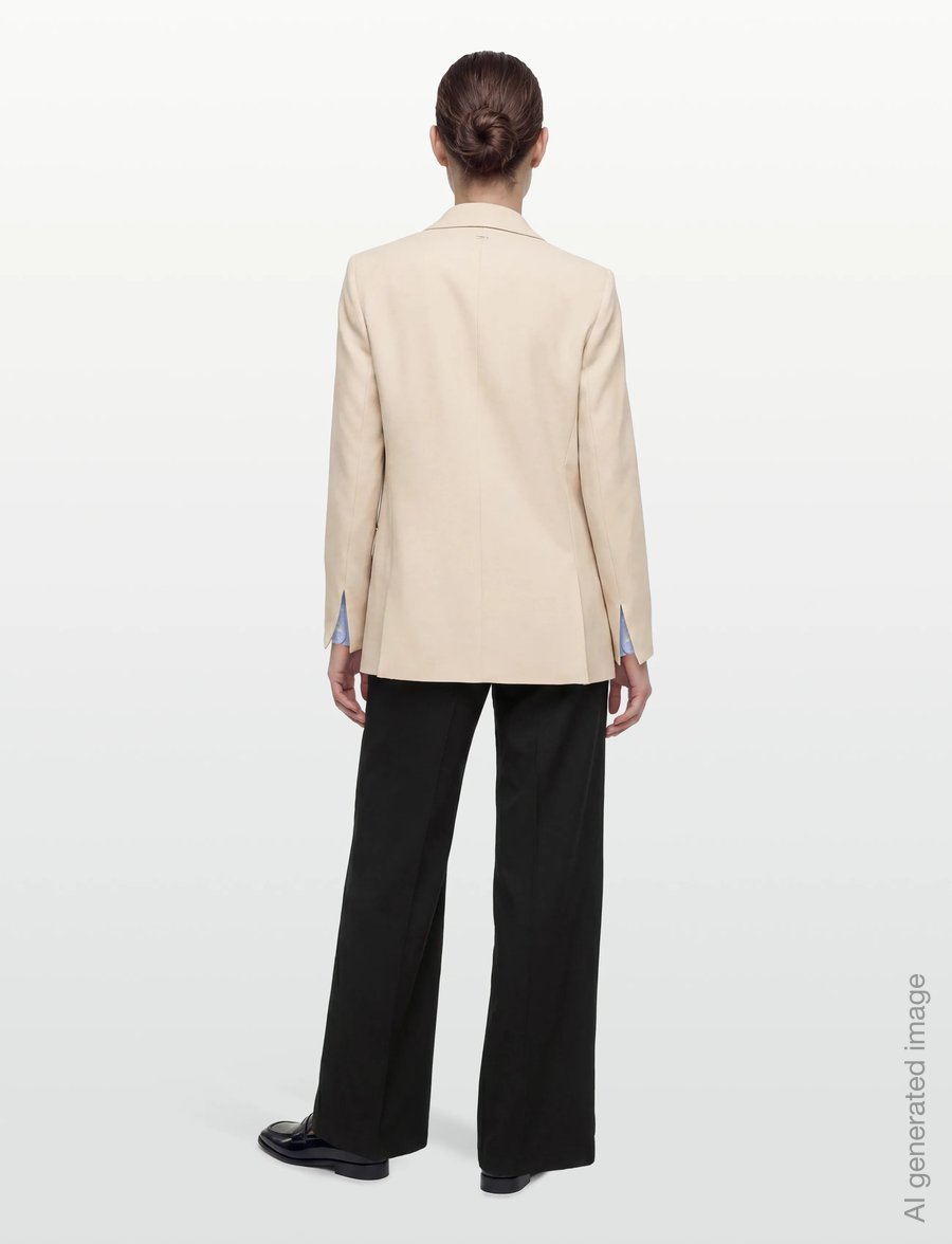 BOSS - Janka-DB3 - enkeltradede blazere - open white - 4