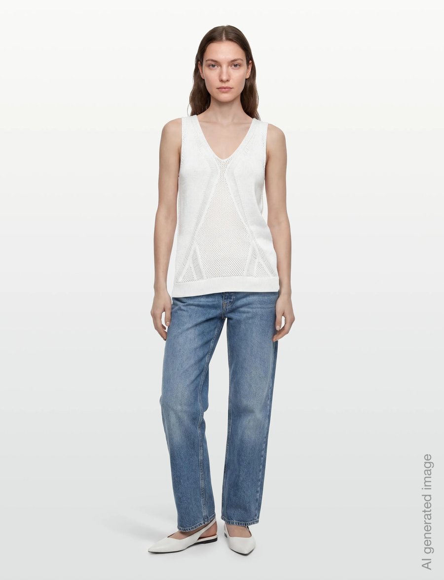 BOSS - Fonica - varrukateta topid - white - 0
