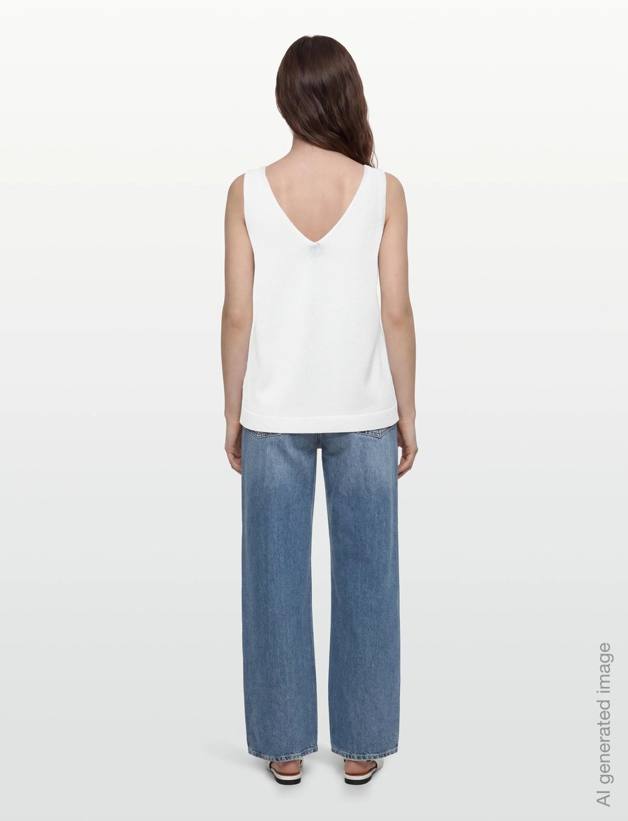 BOSS - Fonica - varrukateta topid - white - 4