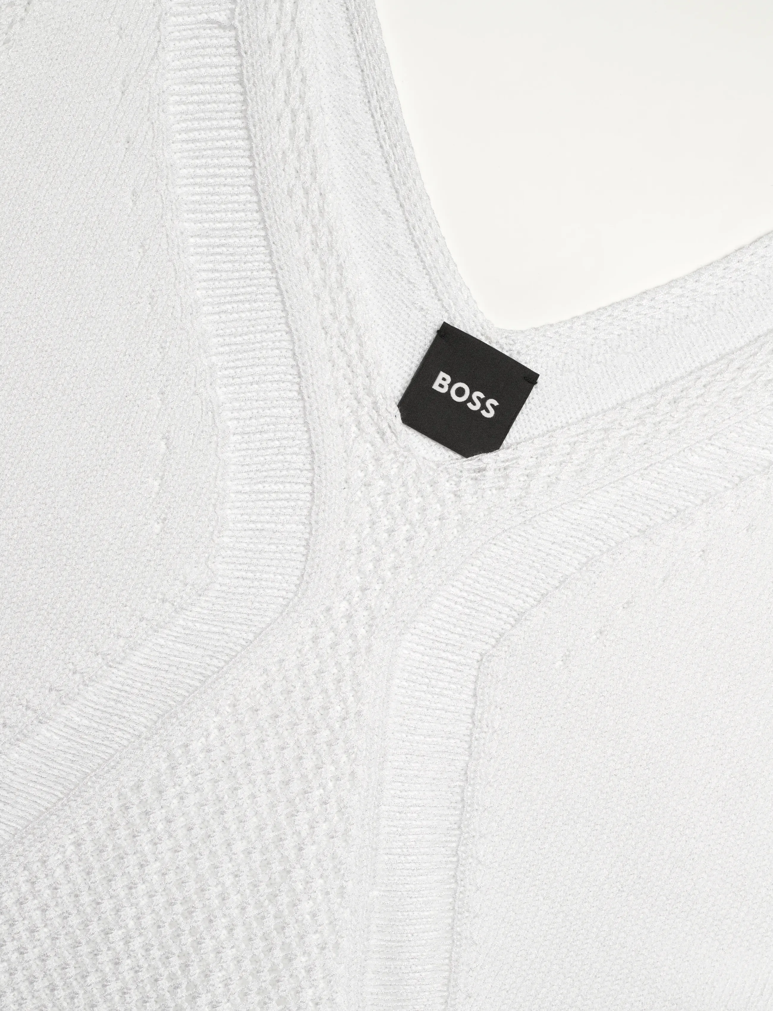 BOSS - Fonica - gestrickte westen - white - 5