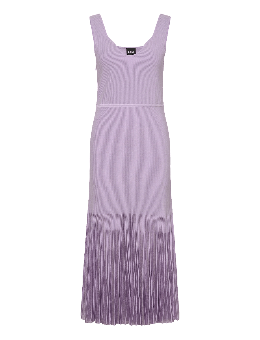 BOSS - Floe - midikleider - open purple - 0