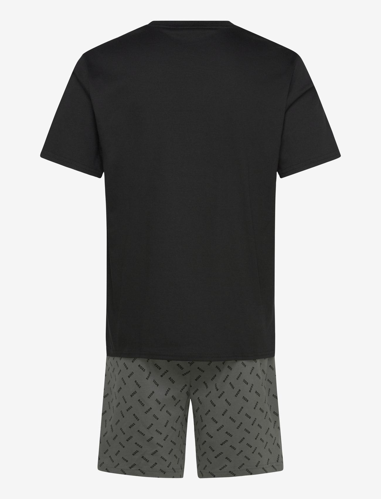 BOSS - Relax Short Set - pižamų rinkinys - dark grey - 1