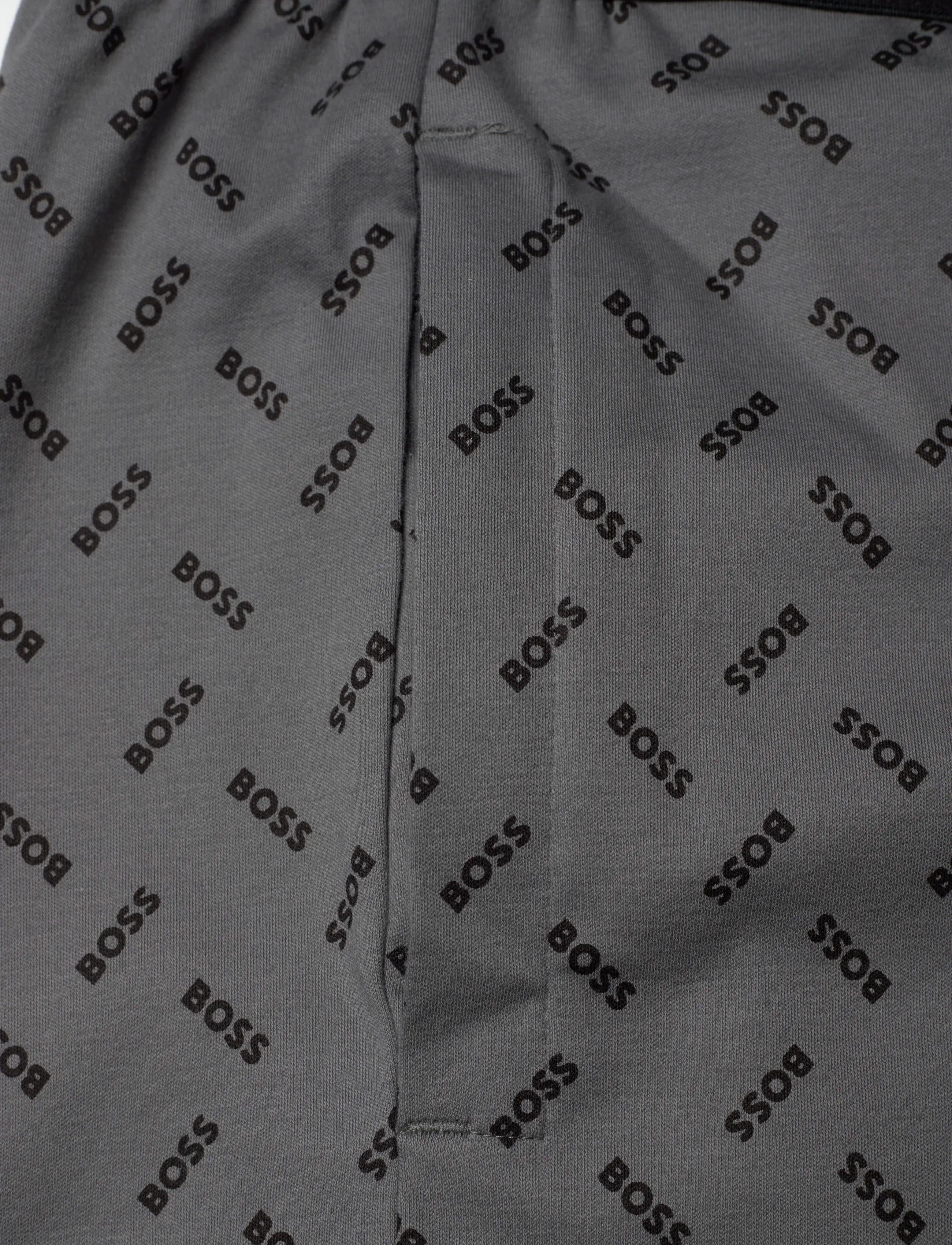 BOSS - Relax Short Set - zestaw piżamowy - dark grey - 5