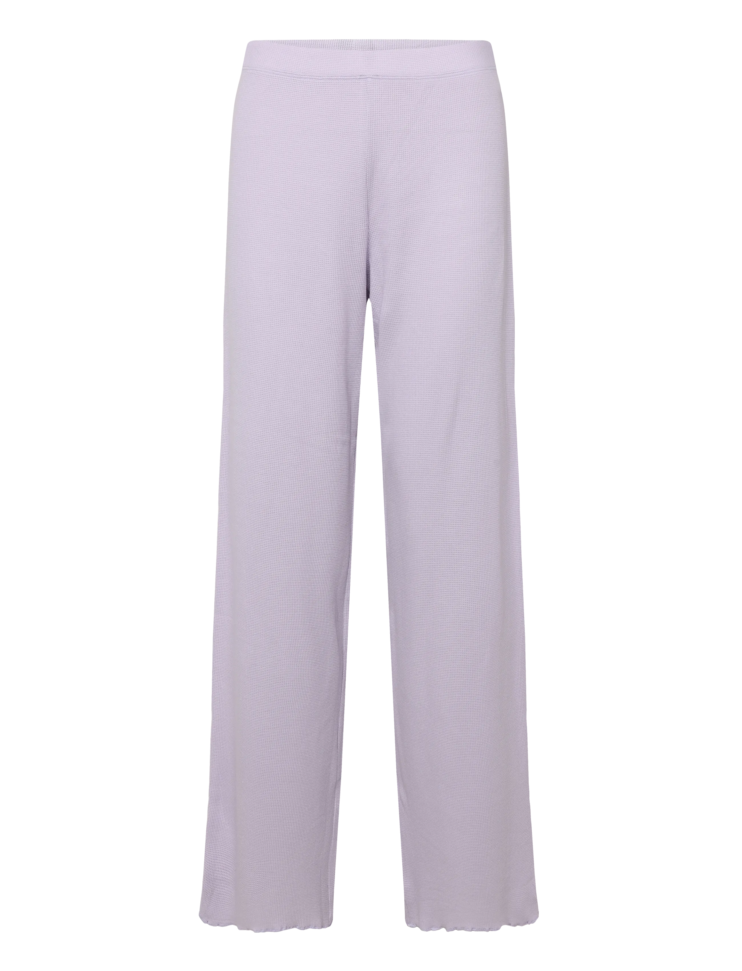 BOSS Cosy Waffle_Pants - Pyjamahosen - OPEN PURPLE / purple