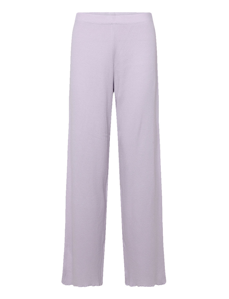BOSS - Cosy Waffle_Pants - pyjamahosen - open purple - 0