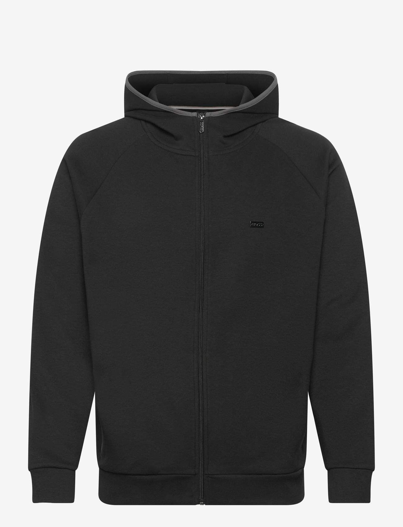 BOSS - Sense Hooded Jacket - hættetrøjer - black - 1