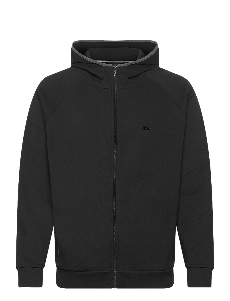 BOSS - Sense Hooded Jacket - kapuzenpullover - black - 1