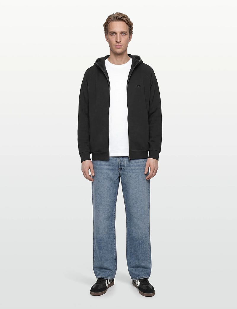 BOSS - Sense Hooded Jacket - kapuzenpullover - black - 0
