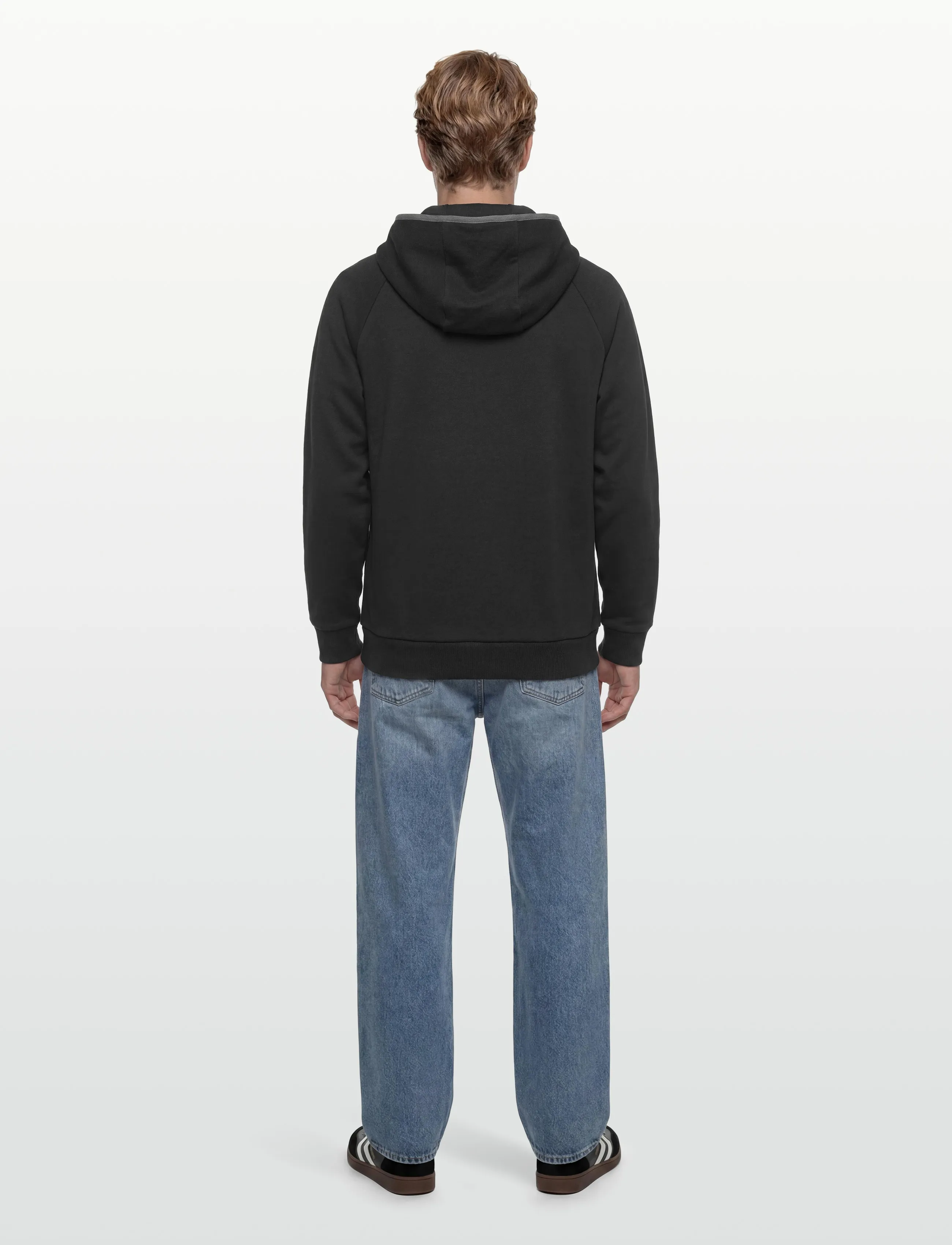 BOSS - Sense Hooded Jacket - dressipluusid - black - 4
