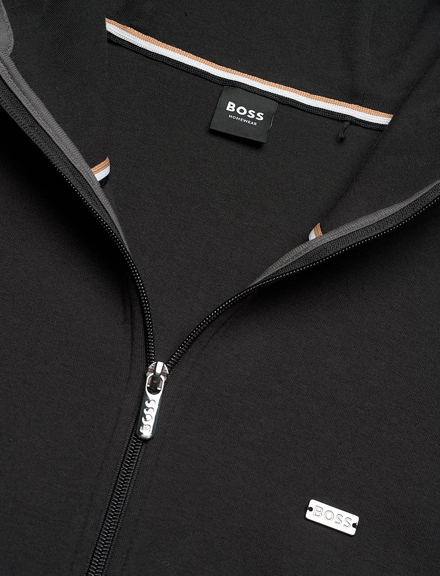 BOSS - Sense Hooded Jacket - kapuutsiga dressipluusid - black - 5