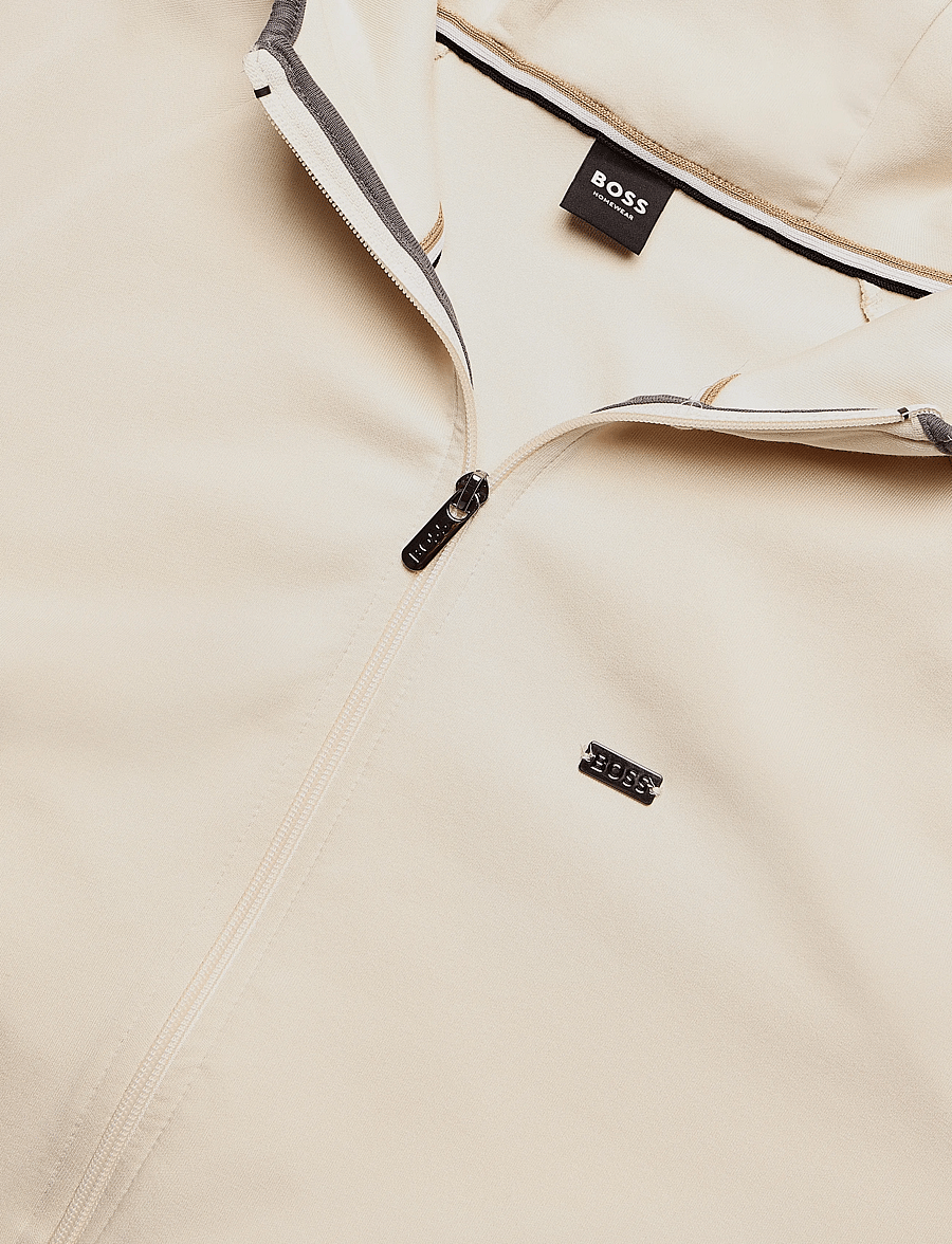 BOSS - Sense Hooded Jacket - kapuutsiga pusad - open white - 5