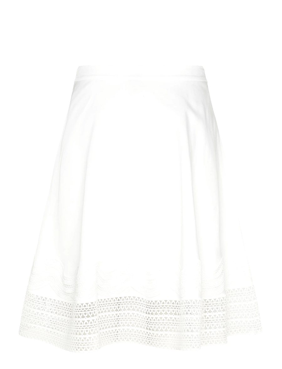 BOSS - Vadora - midi skirts - white - 1