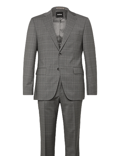 BOSS H-Jeckson-2Pcs-253 - Kostiumai ir švarkai - SILVER / grey