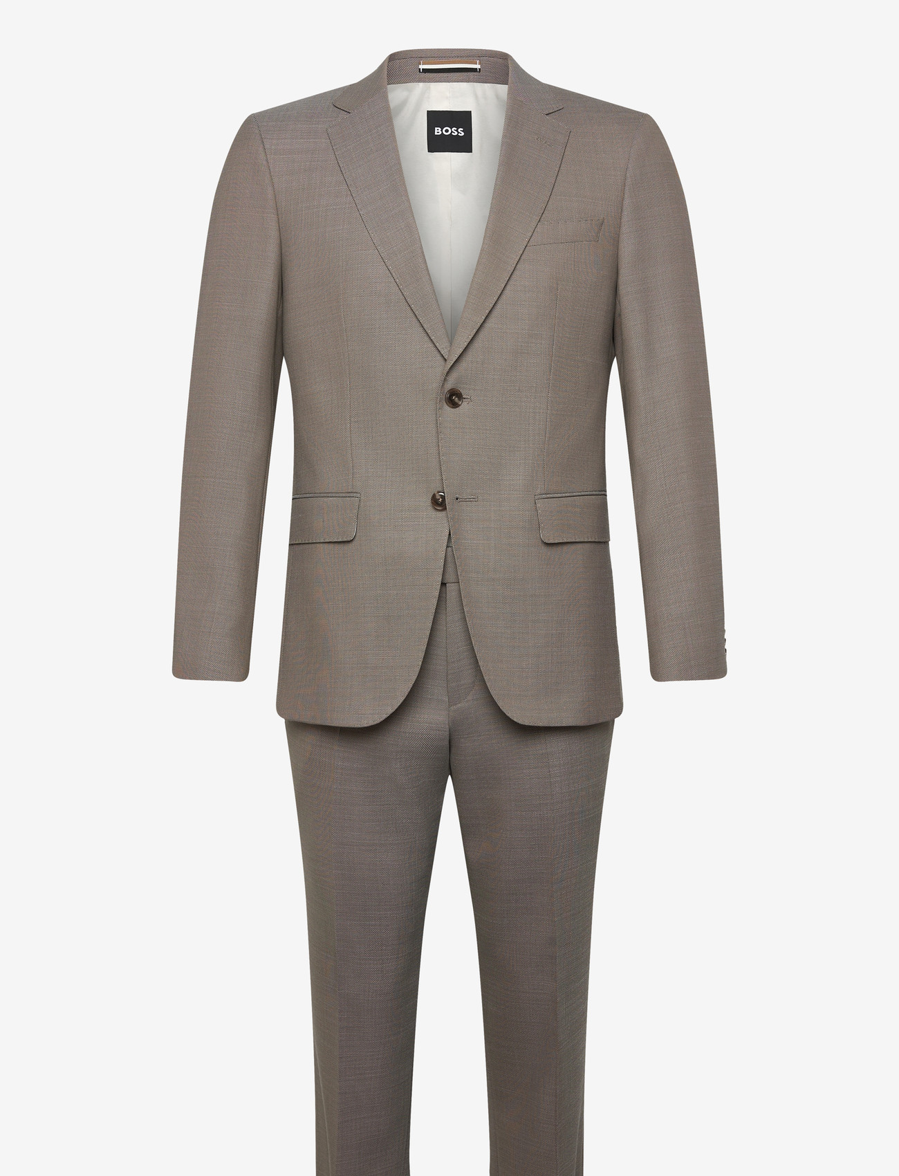 BOSS - H-Huge-2Pcs-253 - kostymer - dark beige - 0