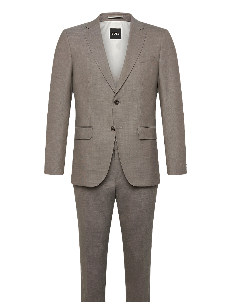 BOSS - H-Huge-2Pcs-253 - kostymer - dark beige - 0