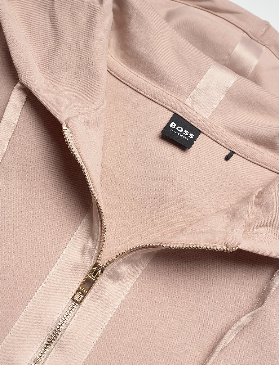 BOSS - Shiny B_Jacket H. - kapuzenpullover - light beige - 2