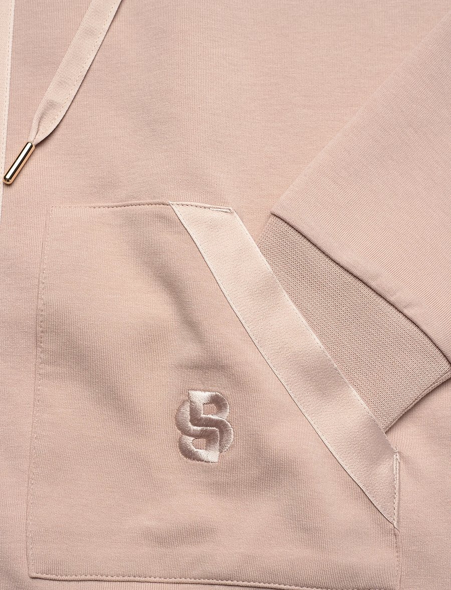 BOSS - Shiny B_Jacket H. - kapuzenpullover - light beige - 3