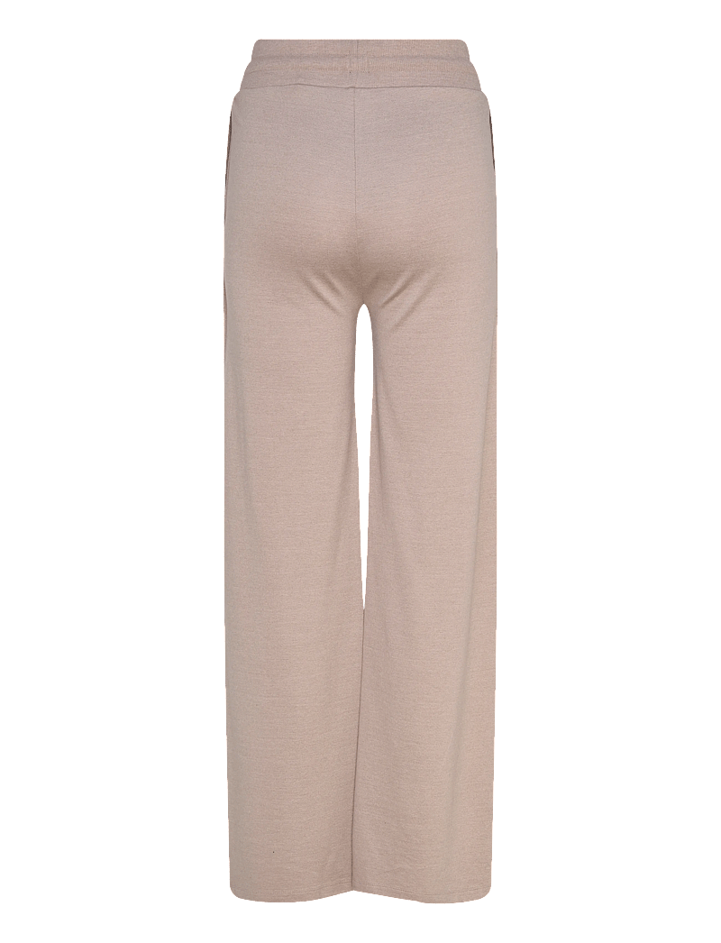 BOSS - Embrace_Pants - bukser med brede ben - light beige - 1