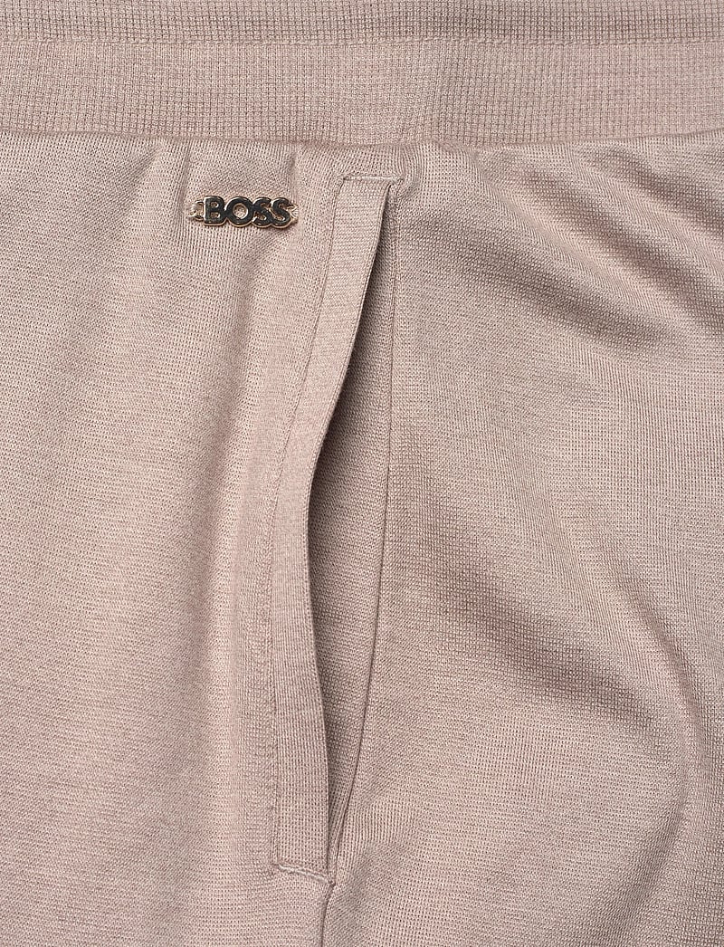 BOSS - Embrace_Pants - bukser med brede ben - light beige - 2