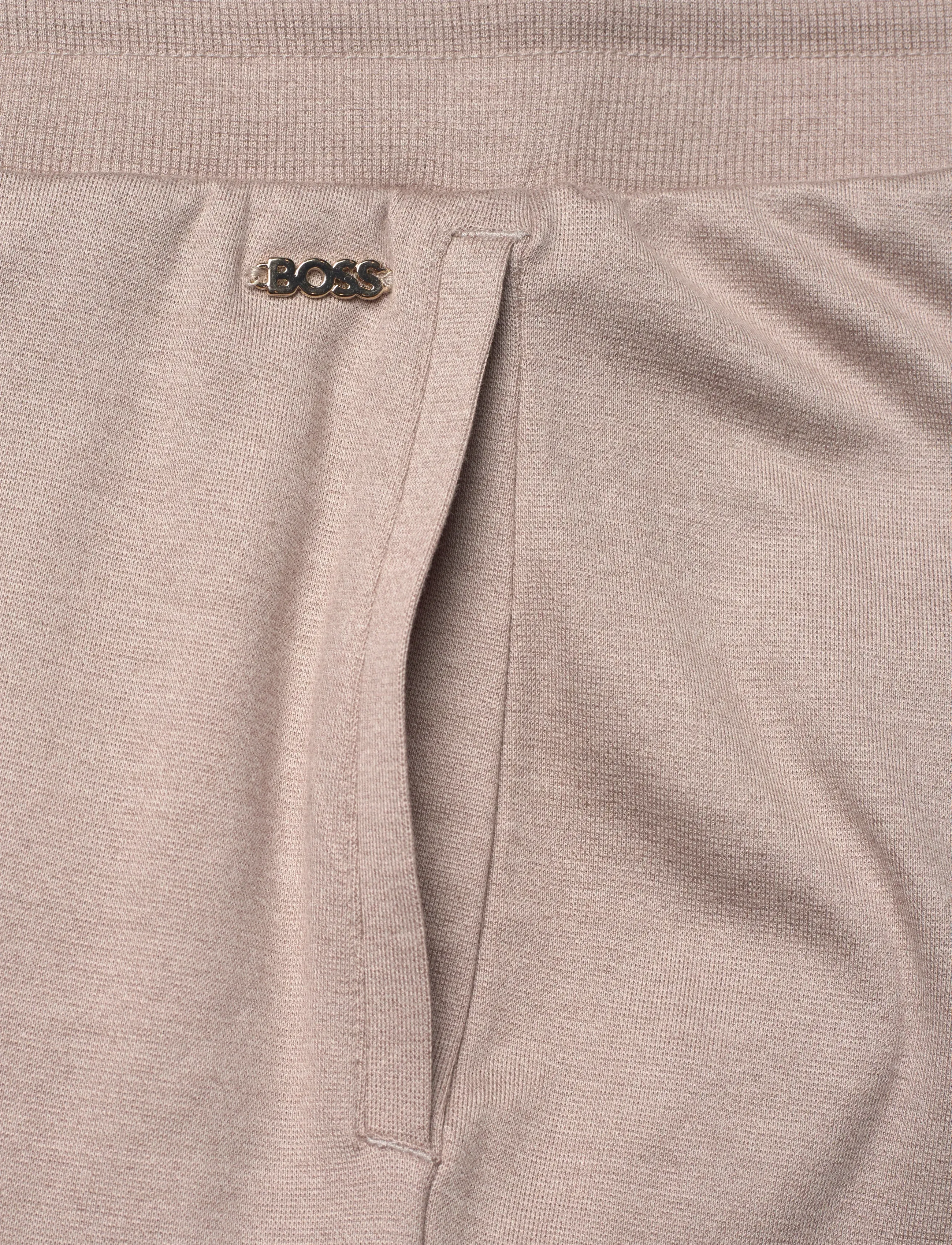 BOSS - Embrace_Pants - buxur með víðum skálmum - light beige - 2