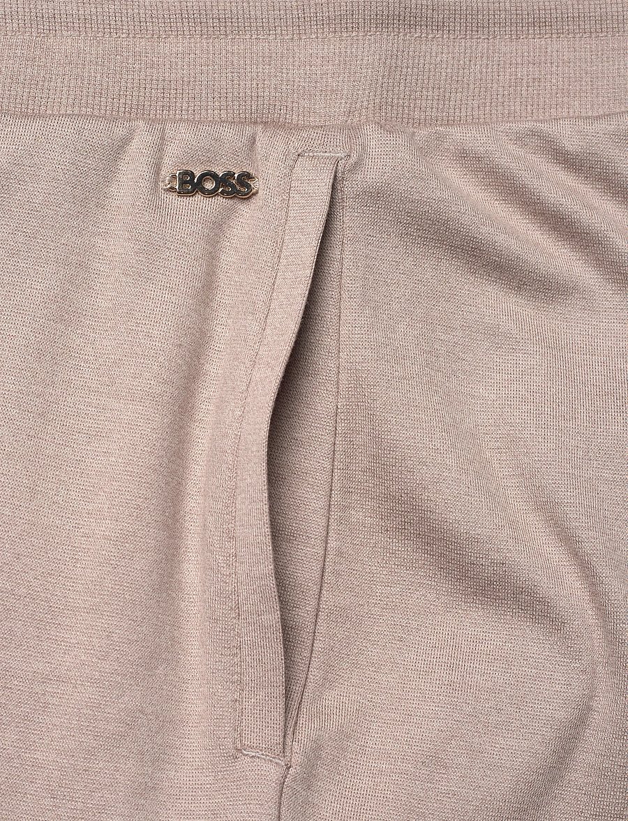 BOSS - Embrace_Pants - buxur með víðum skálmum - light beige - 2