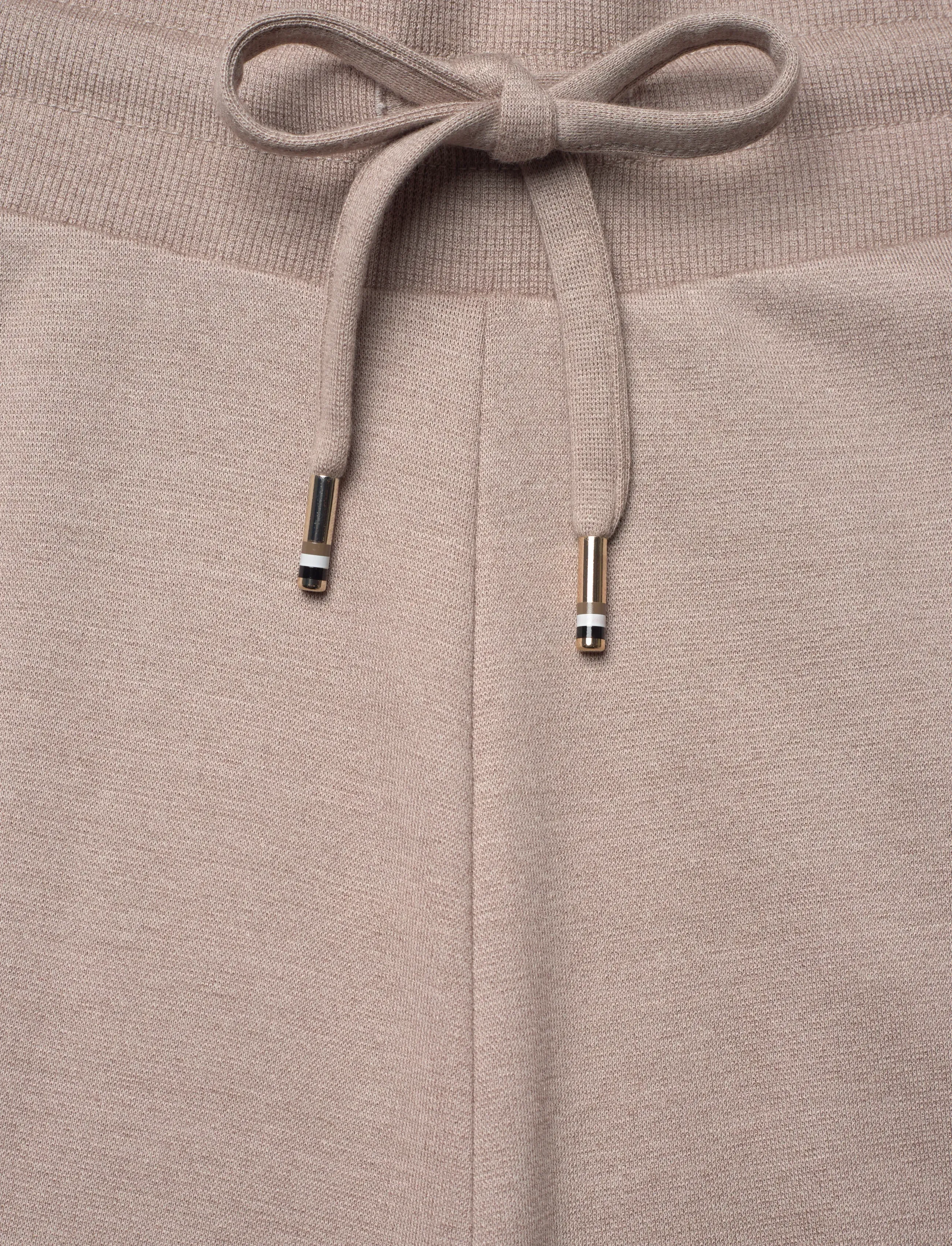 BOSS - Embrace_Pants - buxur með víðum skálmum - light beige - 3