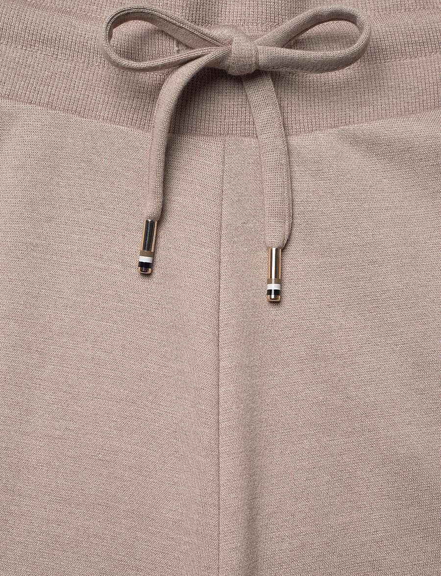 BOSS - Embrace_Pants - buxur með víðum skálmum - light beige - 3