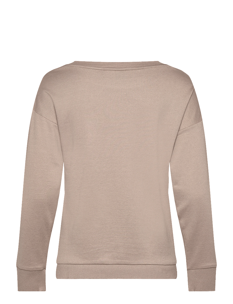 BOSS - Embrace_Sweatshirt - džemperiai - light beige - 1
