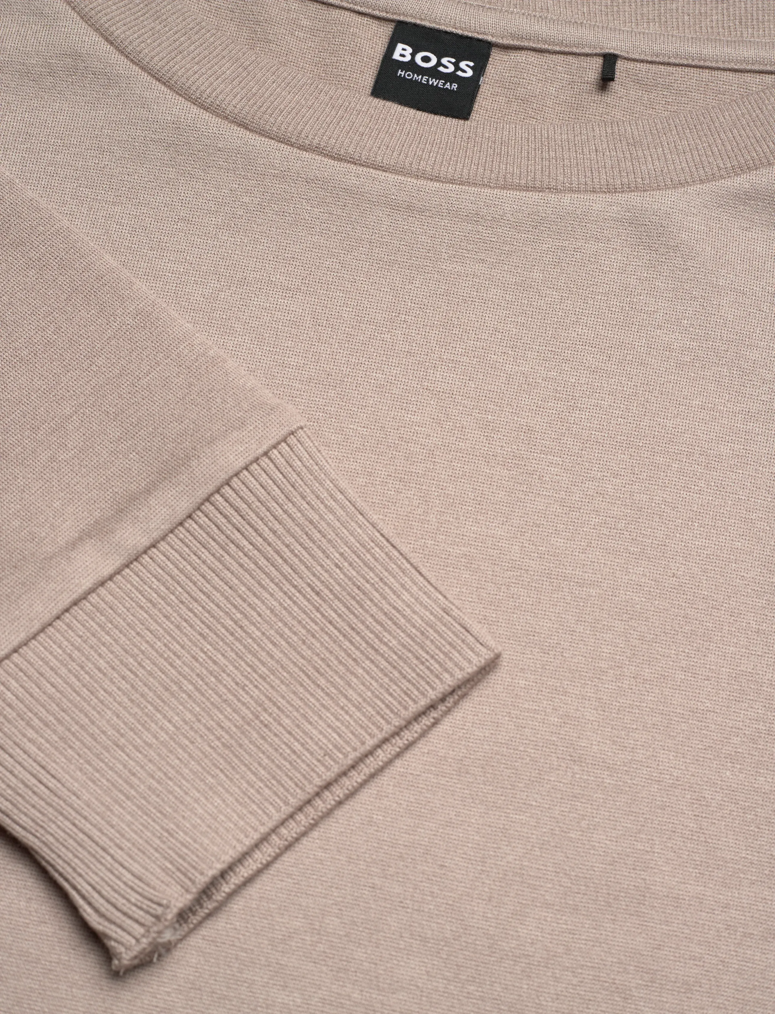 BOSS - Embrace_Sweatshirt - džemperiai - light beige - 2