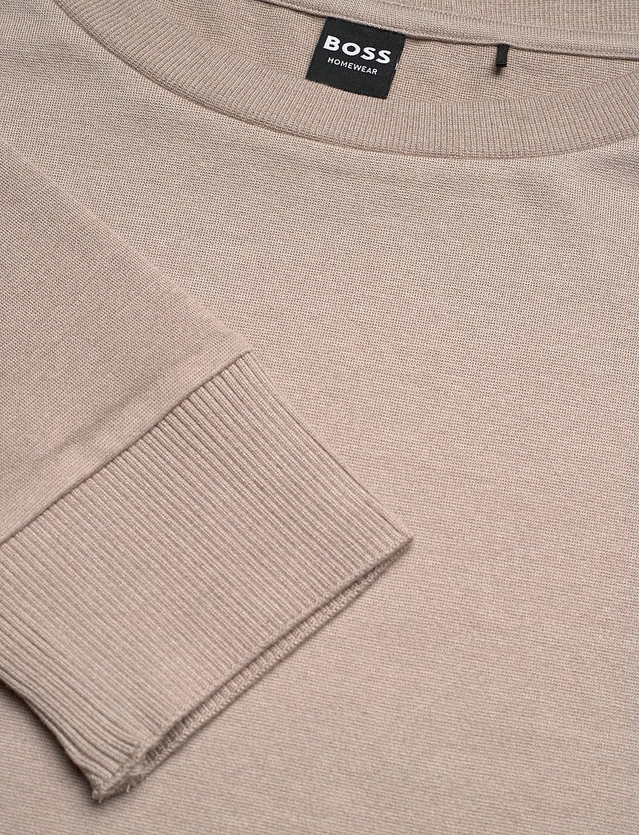 BOSS - Embrace_Sweatshirt - džemperiai - light beige - 2
