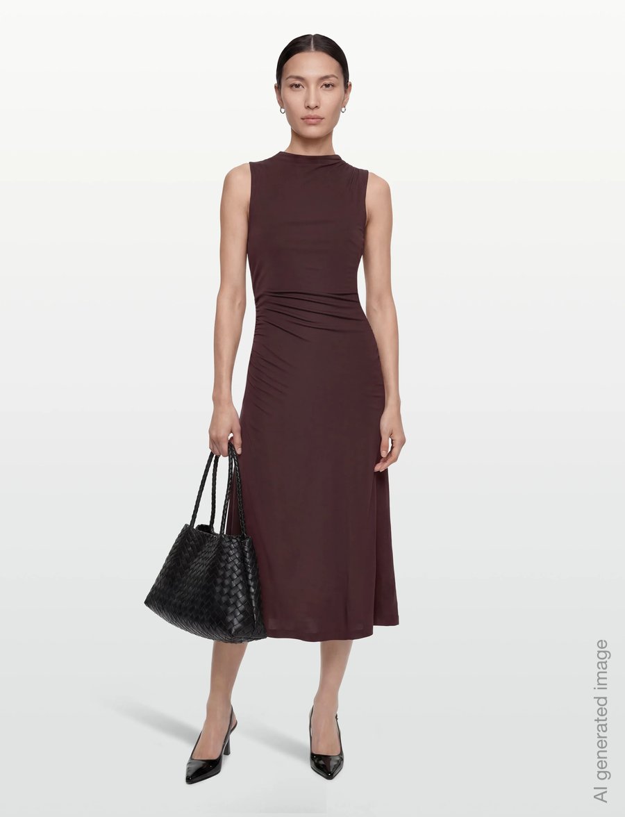 BOSS - Eylai - cocktailkleider - dark brown - 0