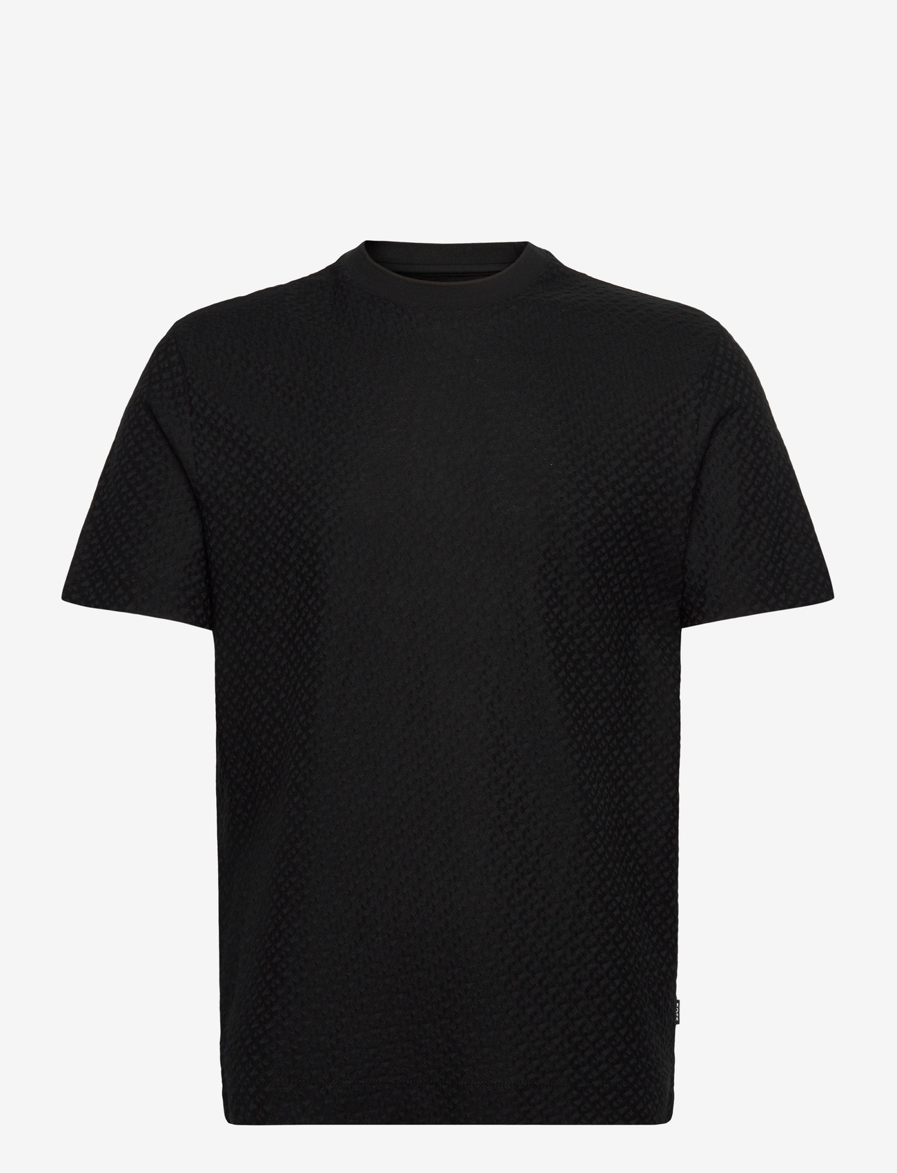 BOSS - H-Thompson 228 - short-sleeved t-shirts - black - 0
