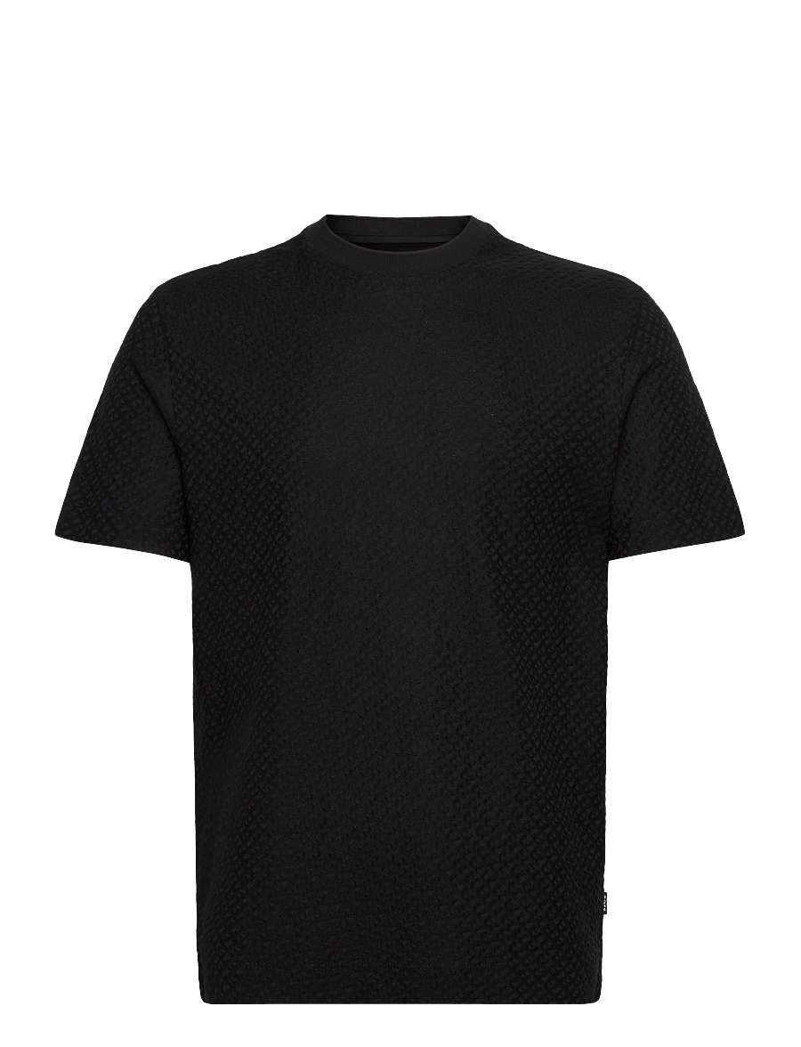 BOSS - H-Thompson 228 - kurzärmelige t-shirts - black - 0
